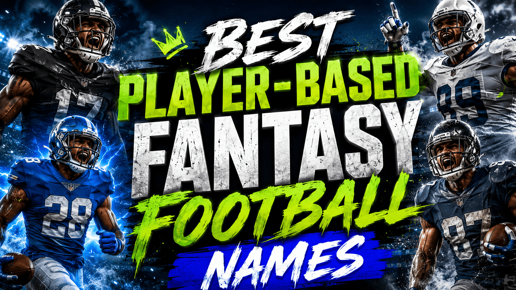 Best player based fantasy football names